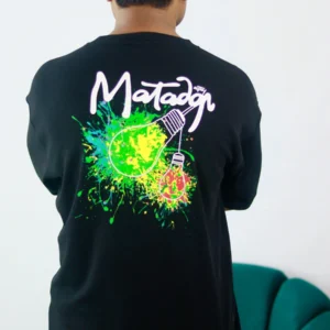 Matador Black Color - Drop Shoulder